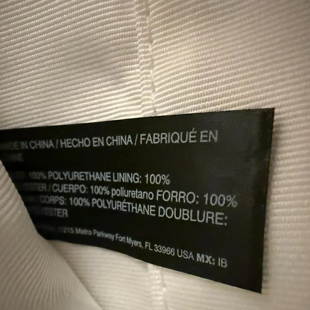 White House Black Market, floral and studded clutch. - Picture 4 of 7